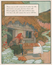 Load image into Gallery viewer, Richardson, Frederick &quot;There was an old woman lived under the hill&quot; From Eulalie Osgood Grover&#39;s Mother Goose.
