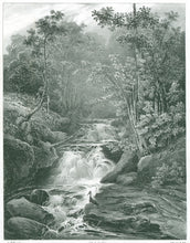 Load image into Gallery viewer, Milbert, Jacques Gerard “Chutes de Therese pres la riviere St. Laurent”  [Jefferson County, NY]
