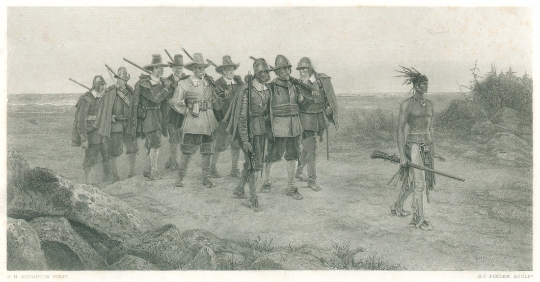 Boughton, G.H.  “The March of Miles Standish”