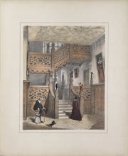 Load image into Gallery viewer, Nash, Joseph &quot;Staircase.” [Crewe Hall, Cheshire]

