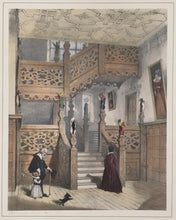Load image into Gallery viewer, Nash, Joseph &quot;Staircase.” [Crewe Hall, Cheshire]
