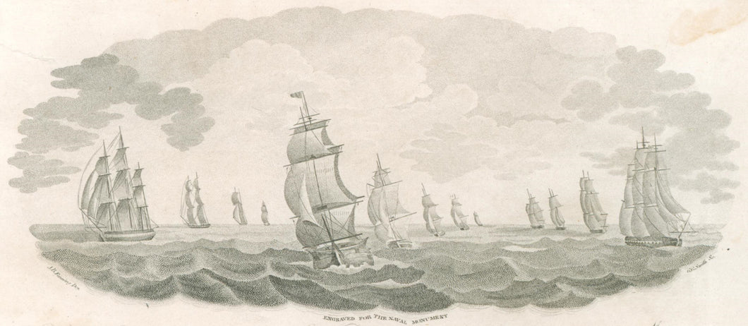 Fanning, J.B. “United States Squadron under Com. Bainbridge returning triumphant from the Mediterranean in 1815
