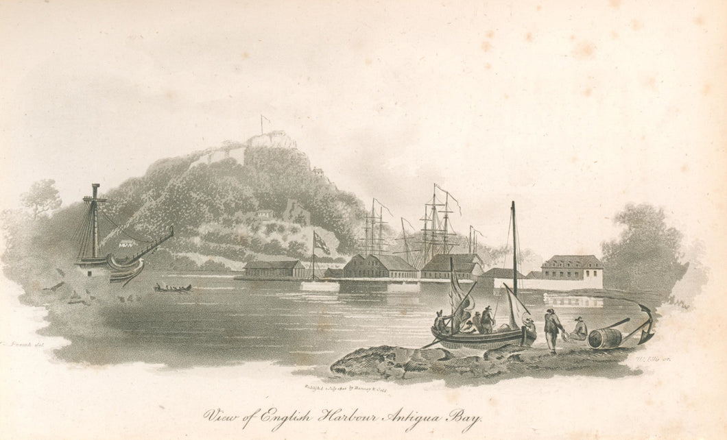 Pocock, Nicholas  “View of English Harbour, Antigua Bay”