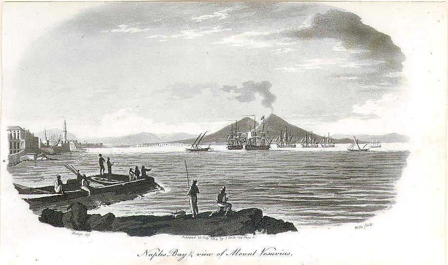 Hackert  “Naples Bay & view of Mount Vesuvius”