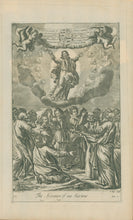 Load image into Gallery viewer, Freman, G. “The Ascension of our Saviour. Acts 1&quot; Pl. 62
