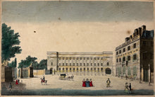 Load image into Gallery viewer, Unattributed  &quot;Vue du Palais du Prince d&#39;Orange à Bruxelles&quot;
