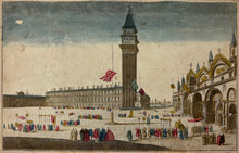 Load image into Gallery viewer, Unattributed  &quot;Vue Perspective de la superbe place de St. Marc a Venise&quot;
