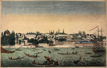 Load image into Gallery viewer, Unattributed  &quot;Vue de la Place et des Casernes de Top-Hané a l&#39;entree du Port de Constantinople&quot;  [Istanbul, Turkey]
