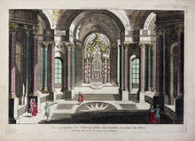 Load image into Gallery viewer, Unattributed  &quot;Vue perspective de l&#39;Interieur de Choeur des Invalides en dedans du Dôme&quot;
