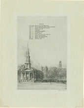 Load image into Gallery viewer, Orr, Louis &quot;Memorial Quadrangle Gateway, looking towards High Street&quot; [Yale]
