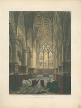 Load image into Gallery viewer, Nash, F.  “Choir of the [Christ Church] Cathedral”
