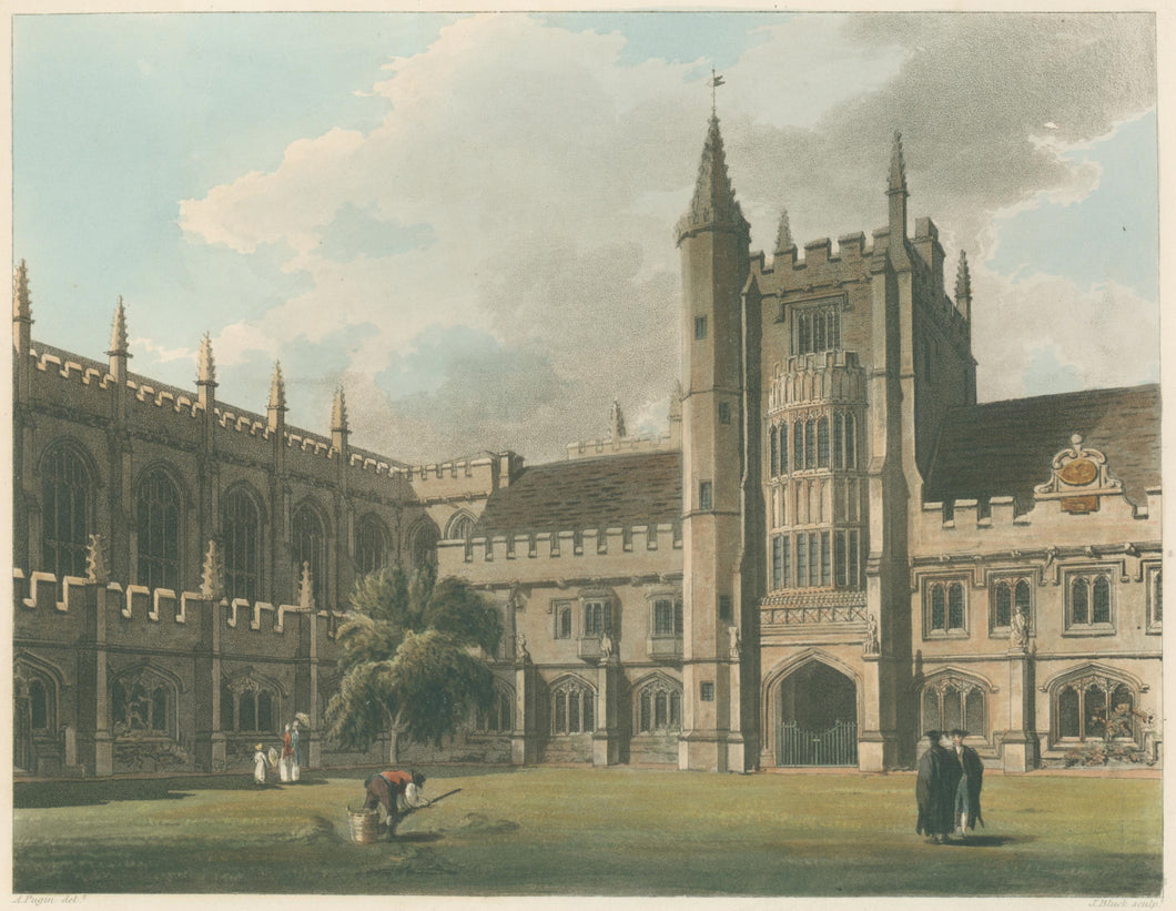 Pugin, A.  “Cloister of Magdalen College”