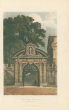 Load image into Gallery viewer, Pugin, A.  “Magdalen College.  Entrance Gate”
