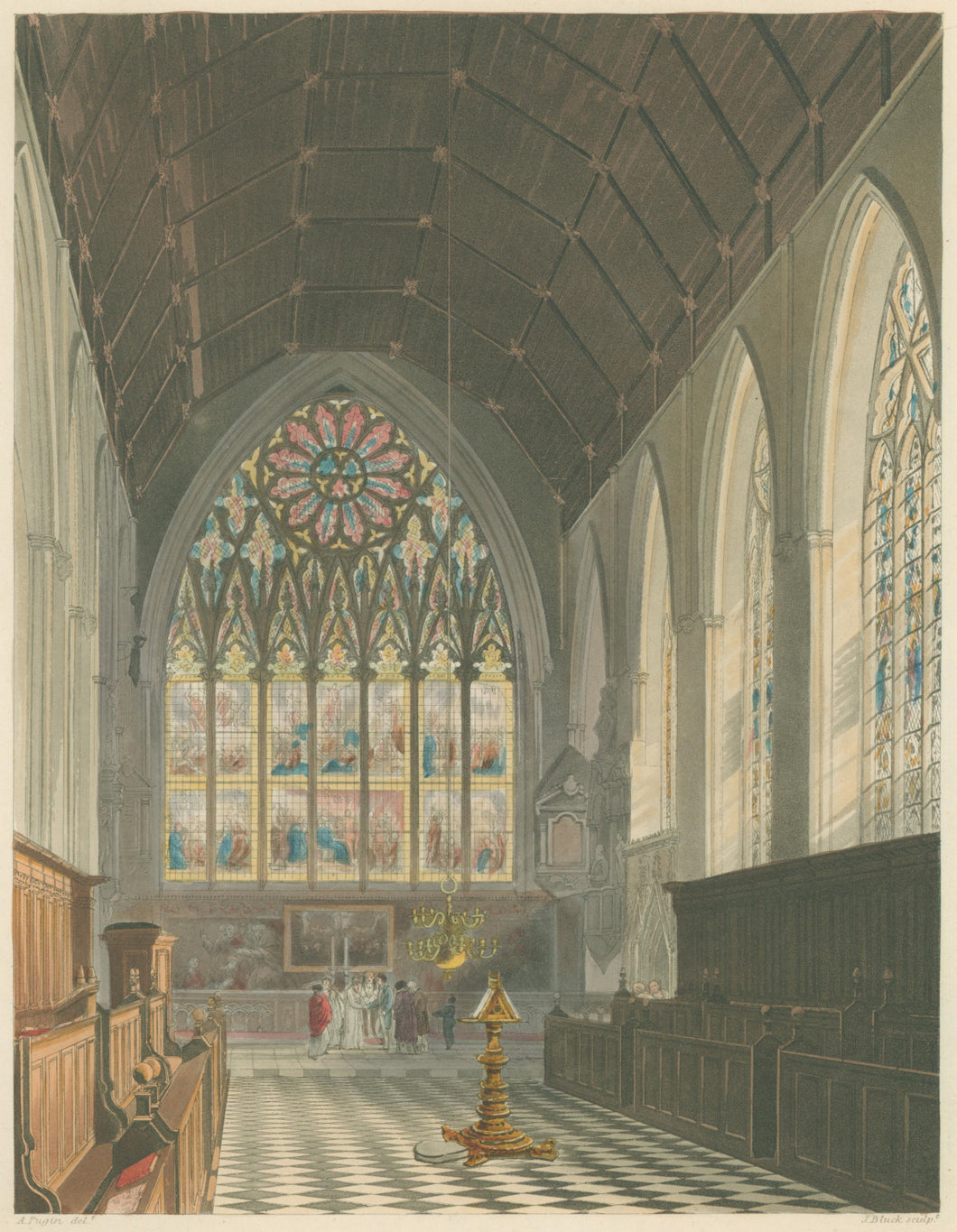 Pugin, A.  “Merton Chapel”