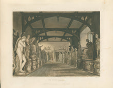 Load image into Gallery viewer, Westall, W. “The Statue Gallery.”  [Old Ashmolean Museum]
