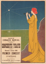 Load image into Gallery viewer, Meunier, Henri &quot;Salle du Cirque Royal Bruxelles; Concerts Ysaye.&quot;
