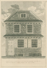 Load image into Gallery viewer, Strickland, William   “Residence of the late Anthony Benezet No. 115 Chestnut Street Philadelphia&quot;  [Second state]
