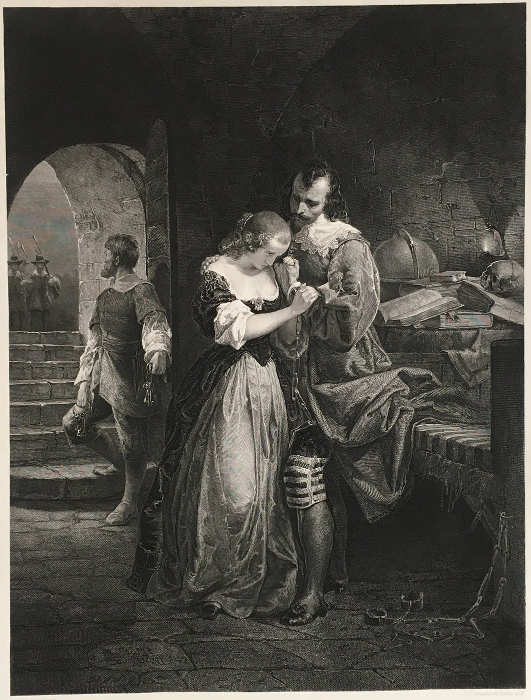 Leutze, Emmanuel “Sir Walter Raleigh Parting with His Wife”