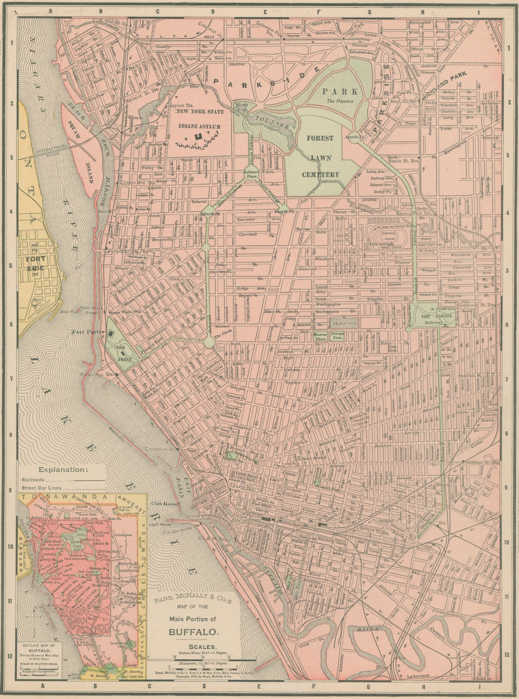 Rand, McNally  “Buffalo”