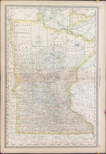 Load image into Gallery viewer, Rand, McNally  &quot;Map of Minnesota&quot;
