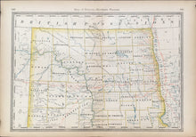 Load image into Gallery viewer, Rand, McNally  &quot;Map of Dakota – Northern Portion&quot;
