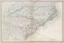 Load image into Gallery viewer, Rand McNally  &quot;Map of North and South Carolina&quot;
