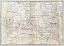 Load image into Gallery viewer, Rand, McNally  &quot;Map of Dakota – Southern Portion&quot;
