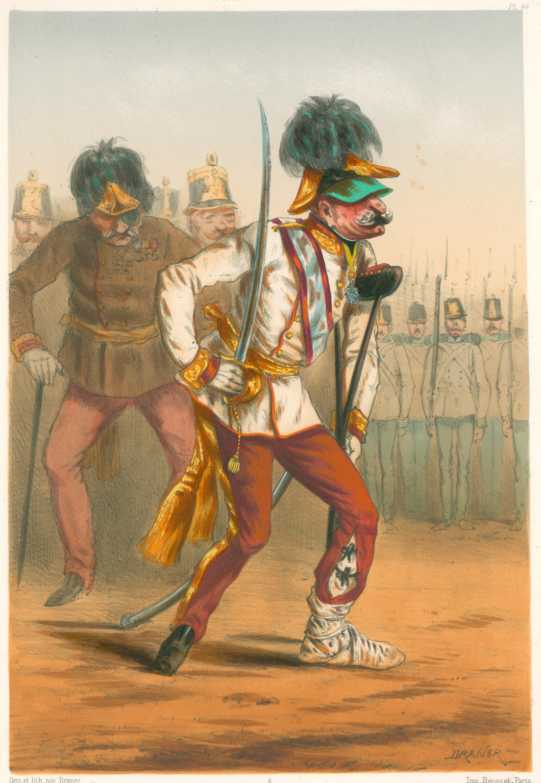 Renard, Jules “Draner”.  “Autriche-1865-General”
