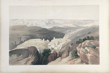 Load image into Gallery viewer, Roberts, David &quot;Convent of St. Saba April 12, 1839.&quot; From &quot;Views in the Holy Land, Syria, Idumea, Arabia, Egypt and Nubia&quot;
