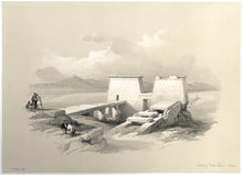 Load image into Gallery viewer, Roberts, David Roberts  &quot;Temple of Wady Saboua, Nubia&quot;  [Egypt]
