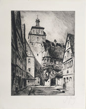 Load image into Gallery viewer, Unknown artist  [Weisser Turm or White Tower, Rothenburg, Germany]
