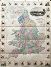 Load image into Gallery viewer, Seaton, Robert &quot;New Map of England &amp; Wales&quot;
