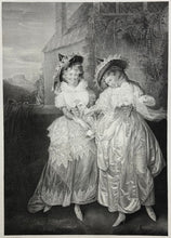 Load image into Gallery viewer, Peters, William Plate 11. “Merry Wives of Windsor, Act II, Scene i. Mrs. Page and Mrs. Ford&quot;
