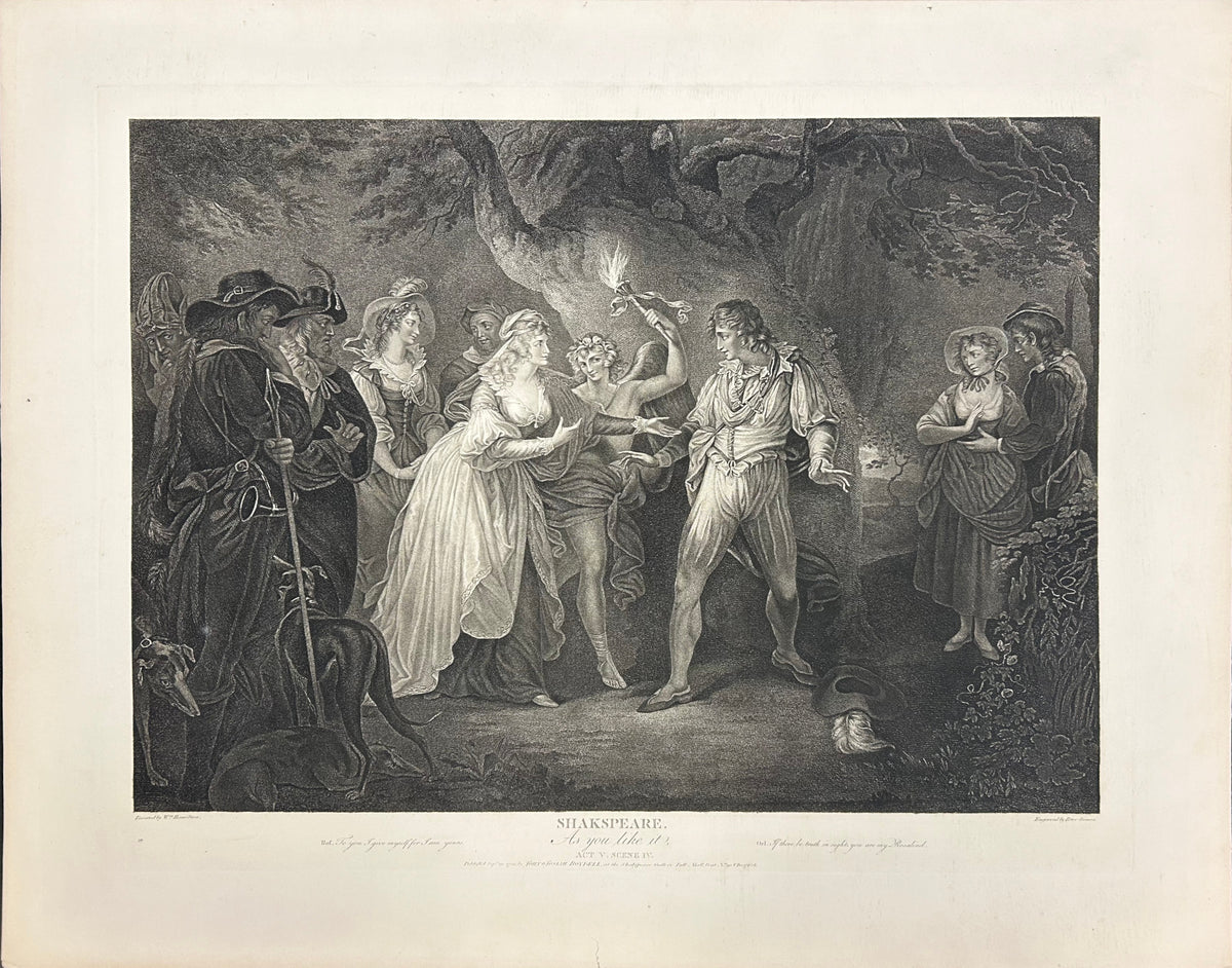 Hamilton, William Plate 29. “As You Like It, Act V, Scene iv. Forest o ...