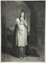 Load image into Gallery viewer, Westall, Richard Plate 47. “Macbeth, Act I, Scene v. Macbeth’s Castle. Lady Macbeth&quot;
