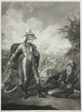 Load image into Gallery viewer, Rigaud, Francis Plate 61. “First Part, King Henry IV, Act V, Scene iv. Battlefield near Shrewsbury. Prince Henry, Hotspur, Falstaff&quot;
