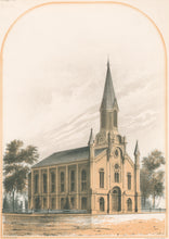 Load image into Gallery viewer, Sloan, Samuel   “Perspective View”  [St. Stanislaus Church, Fitzwater Street, Philadelphia]
