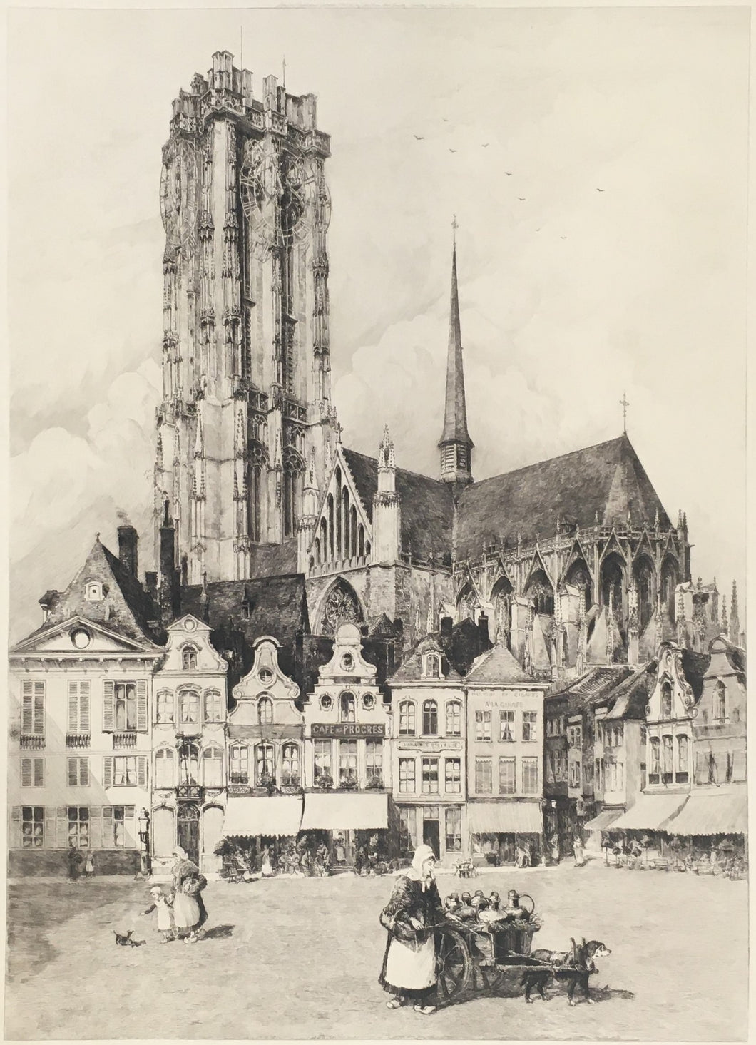 Slocombe, Edward   “St. Rumbold’s Cathedral, Mechelen, Belgium”