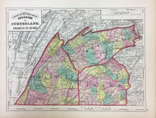 Load image into Gallery viewer, Unattributed  “Counties of Cumberland, Franklin &amp; Adams” [Pennsylvania]
