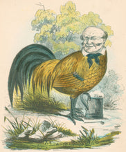 Load image into Gallery viewer, Stephens, Henry L. “Jolly Old Cock.”  [John Swift, tavern sitter] From &quot;The Comic Natural History of the Human Race&quot;
