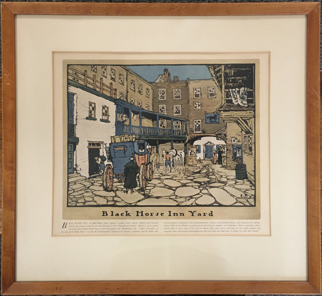 Preston, James [Set of 12 framed Tavern prints]