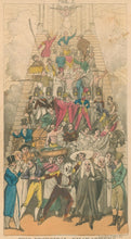 Load image into Gallery viewer, Cruikshank, Isaac, Robert &amp; George.  “The Principal Characters presented to Public Exhibition throughout Real Life in London” Frontispiece. Vol. I
