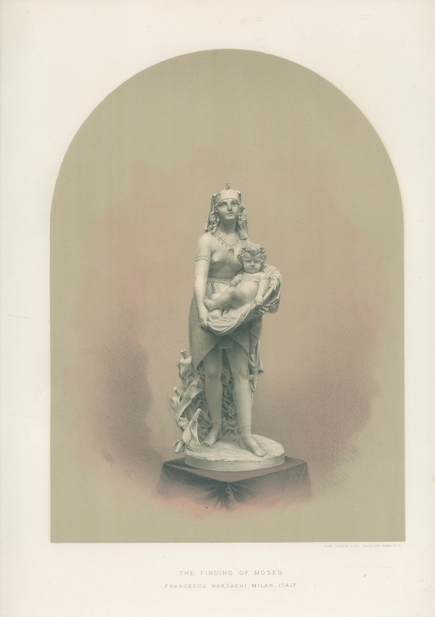 Unattributed "The Finding of Moses." – Philadelphia Print Shop