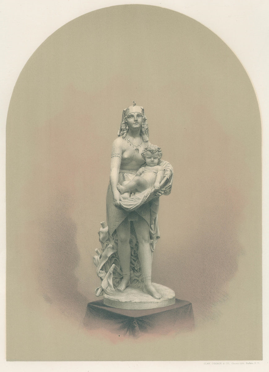 Unattributed "The Finding of Moses." – Philadelphia Print Shop