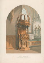 Load image into Gallery viewer, Unattributed  &quot;Pulpit. Carved Oak.&quot;
