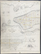 Load image into Gallery viewer, Unattributed  “Map of the City and County of New York”
