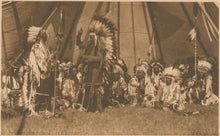 Load image into Gallery viewer, Dixon, Joseph K. “Chief Koon-Kah-Ta-Chy addressing the Council”
