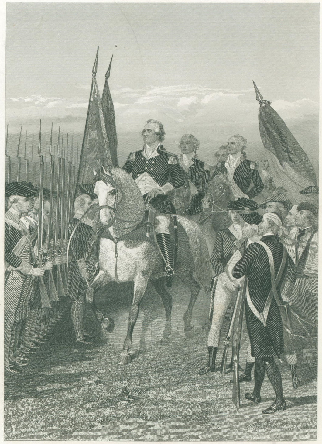 Chappel, Alonzo.  “Washington Taking Command of the Army”