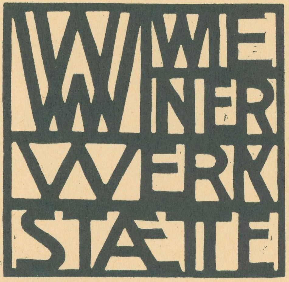 Hoffmann, Joseph  “Wiener Wasche Werkstaette”  [Trade Mark of the Vienna Workshop]