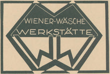 Load image into Gallery viewer, Hoffmann, Joseph  “Wiener Wasche Werkstatte&quot;  [Trade Mark of the Vienna Workshop]
